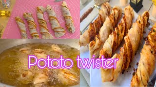Samosa Twister / Potato Twisted Samosa Recipe / Potato Samosa