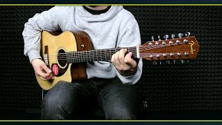 Fender CD-60SCE-12 NAT - відео 1