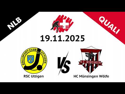 Highlights: Rollhockey NLB - RSC Uttigen II vs. HC Münsingen Wölfe