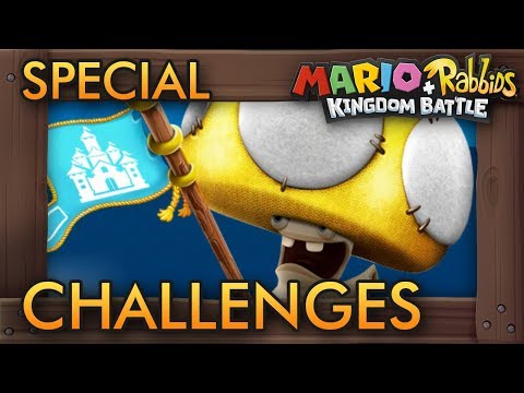 Mario + Rabbids Kingdom Battle DLC - Special Challenge 2-S1 & 2-S2 (World 2)
