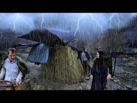 The nomads' terrible nightmare: A torrential rainstorm on a cold night over the nomads