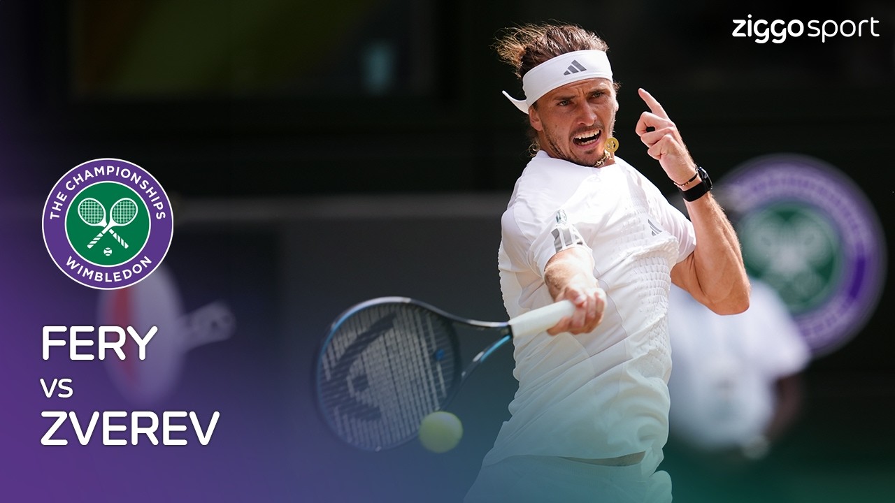 ONGEKENDE KLASSE IN DE HALVE FINALE!!!! 😱 | Fery vs Zverev | Wimbledon 2026