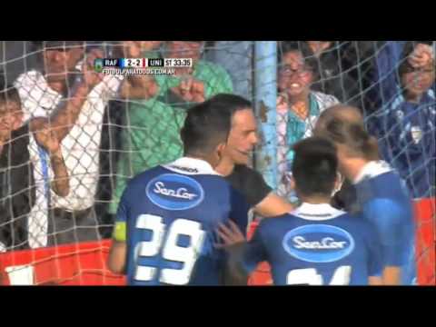 Gol de Rivas. Rafaela 2 - Unión 3. Fecha 26. Primera División 2015. FPT.