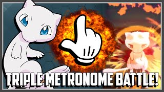 Triple Mew METRONOME Battle! Ft. SuperDuperDani