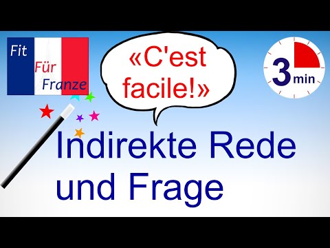 Keine Hexerei - von der direkten zur indirekten Rede und Frage!