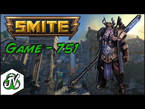 Smite Gameplay - Game 751 - Odin Solo