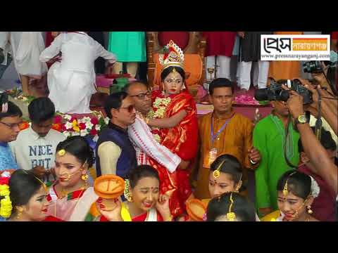 প্রিয়ন্তী চক্রবর্তী এবার রামকৃষ্ণ মিশনে কুমারী দেবী