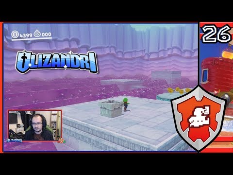 Super Mario Odyssey - Lake Kingdom Costume Block, Up To The Moon We Go! - Episode 26