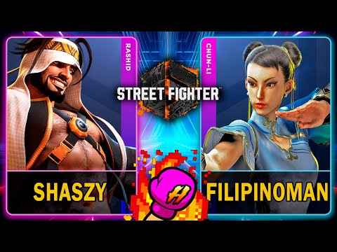 Street Fighter 6 🥊 Shaszy (RASHID) VS Filipinoman (CHUN-LI) 🥊 スト6  🥊 SF6 🥊