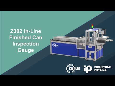 Video do Medidor Automático de Inspeção de Extremidade Traseira de Latas Acabadas Z302