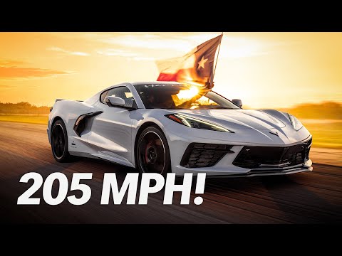 Thumbnail for 205 MPH: World's Fastest C8 Corvette by Corvet, Corvett, Car