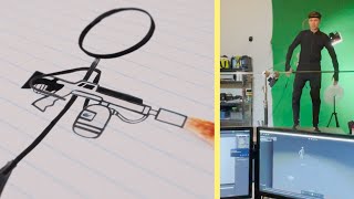 Making Drawings Come To Life | Creating Stick Figure War