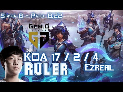 GEN Ruler EZREAL vs KAI'SA ADC - Patch 8.22 KR Ranked