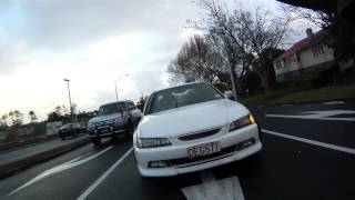 preview picture of video 'Driver on hand held phone fails to obey traffic light DEG577'