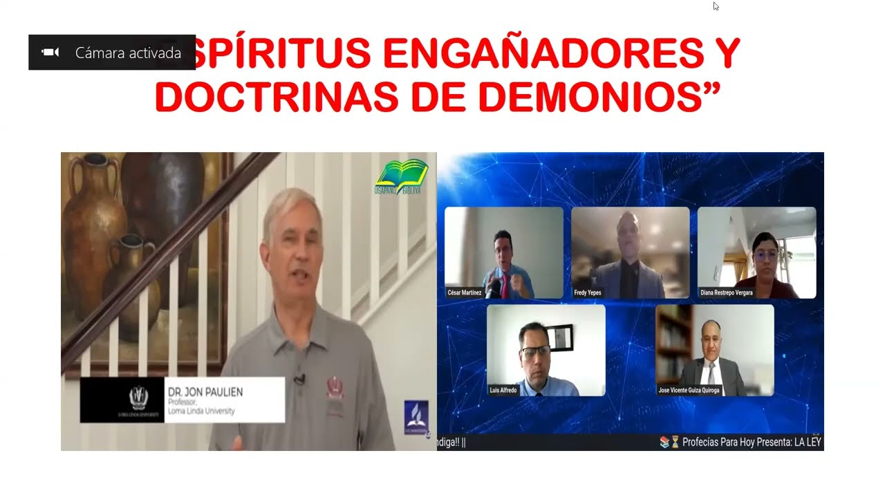 ADVENTISTAS CON ESPÍRITUS ENGAÑADORES Y DOCTRINAS DE DEMONIOS. Carlos Gómez.