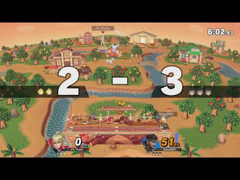 SSBU: Dino (Snake) vs Marlin (Zamus) 4