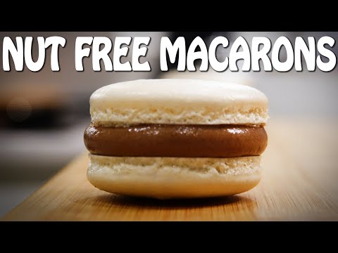 How to make Macarons without nuts (Nut Free and Gluten Free, No Flour)