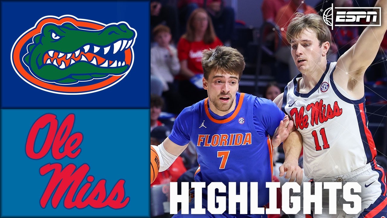 SEC DOMINATION 🔥 Florida Gators vs. Ole Miss Rebels | Full Game Highlights | ESPN College Basketball
