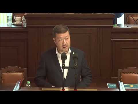 Zahájení vystoupení k vládnímu návrhu důchodové novely ve sněmovně