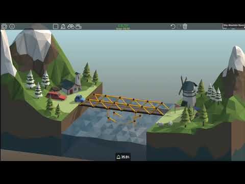Polybridge Simple Bridge Steam Community :: Video :: Poly Bridge 1-3 12m Simple Bridge