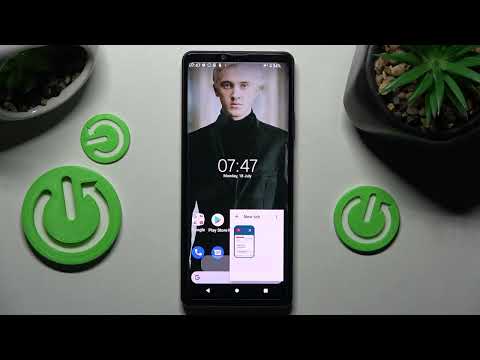 How to Open Apps in Pop Up View on SONY Xperia 10 IV - Floating Windows