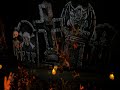Halloweentuin van zusjes