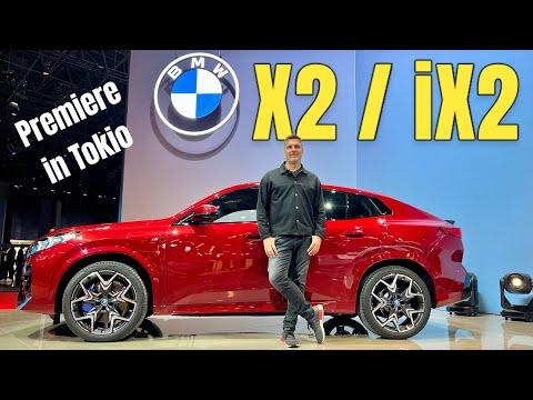 BMW X2 / iX2 (U10): Premiere in Tokio | Erster Check mit Sitzprobe im neuen SUV-Coupé | Review