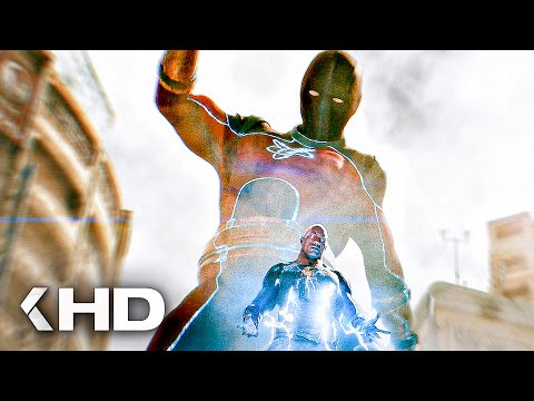 BLACK ADAM Clip - Black Adam vs The Justice Society (2022)