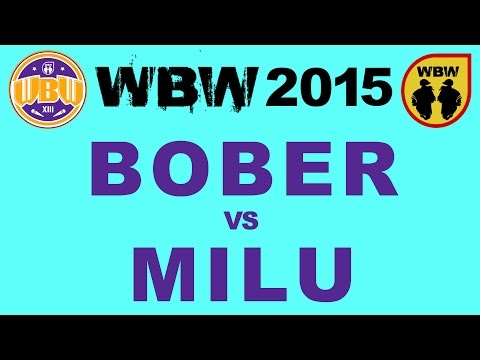 Video thumbnail for Eliminacje 2015: Bober vs. Milu