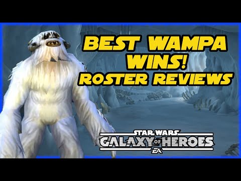 SWGOH ROSTER REVIEWS - Best WAMPA Wins a YouTube Short!