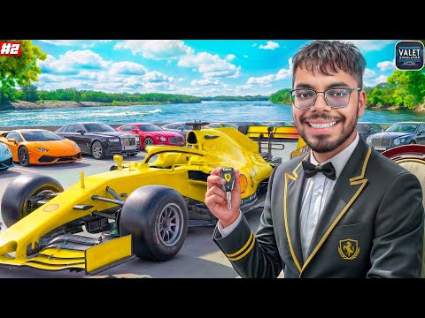 I Hired A Employee in My Parking Lot - Valet Simulator - Part 2