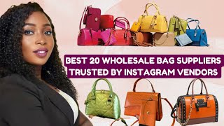 Best 20 Major Wholesale Bag Suppliers Trusted by Instagram Vendors