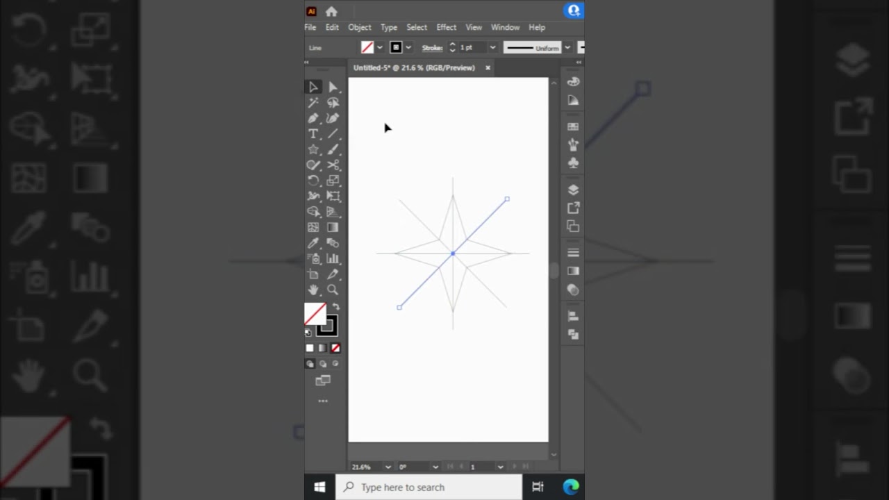 Compass Design in Adobe Illustrator