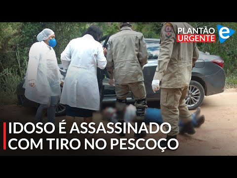 Idoso é assassinado com tiro no pescoço em estrada de Miguel Pereira - Plantão Urgente | 22/04/2021