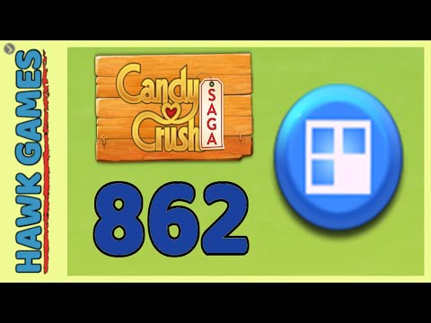 Candy Crush Saga Level 862 Super hard (Jelly level) - 3 Stars Walkthrough, No Boosters