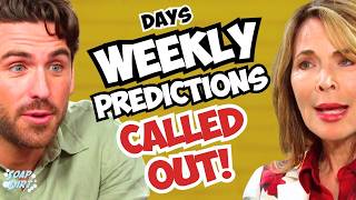Days of our Lives Weekly Predictions: Chad CALLED OUT & Kate EXPOSED! | Soap Dirt