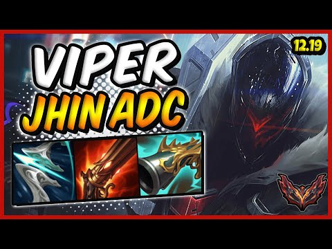 EDG Viper Jhin ADC vs Caitlyn / NA Grandmaster Patch 12.19 / Season 12 🥇