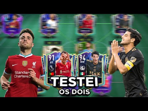 TESTANDO O CARLOS VELA E DIOGO JOTA!!!