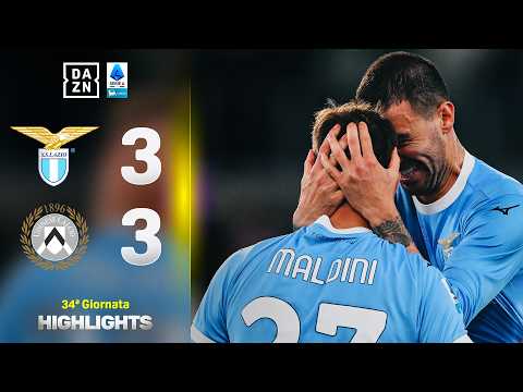 PARTITA FOLLE all'Olimpico! Lazio-Udinese 3-3 | Serie A Enilive | DAZN Highlights