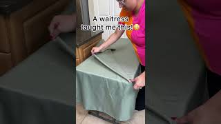 Tablecloth Too Long? Here’s A Quick Fix 🪄🧵