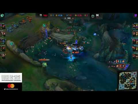 Faker solo Kills showmaker and insane TEAMFIGHT | Game 2 of Worlds 2021 Semi-finals