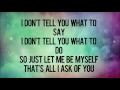 Grace You Don T Own Me Ft G Eazy Lyrics