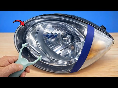 🚗 Apply THIS to Foggy Headlights and See What Happens!