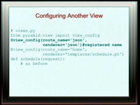 Lightweight Web Services with Pyramid