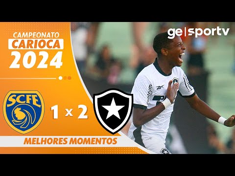 Gols e lances de Sampaio Corrêa - RJ x Botafogo