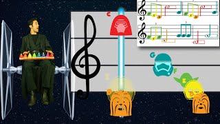 Star Wars Music Lesson for Bells and Boomwhackers