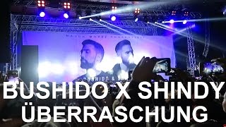 BUSHIDO X SHINDY KONZERT ÜBERRASCHUNG IN OBERHAUSEN!
