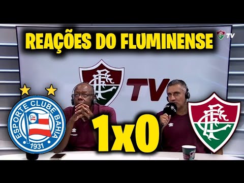REAÇÕES DA FLUMINENSE TV  NO TRIUNFO DO ESQUADRÃO - BAHIA 1X0 FLUMINENSE [ COPA DO BRASIL 2025 ] 