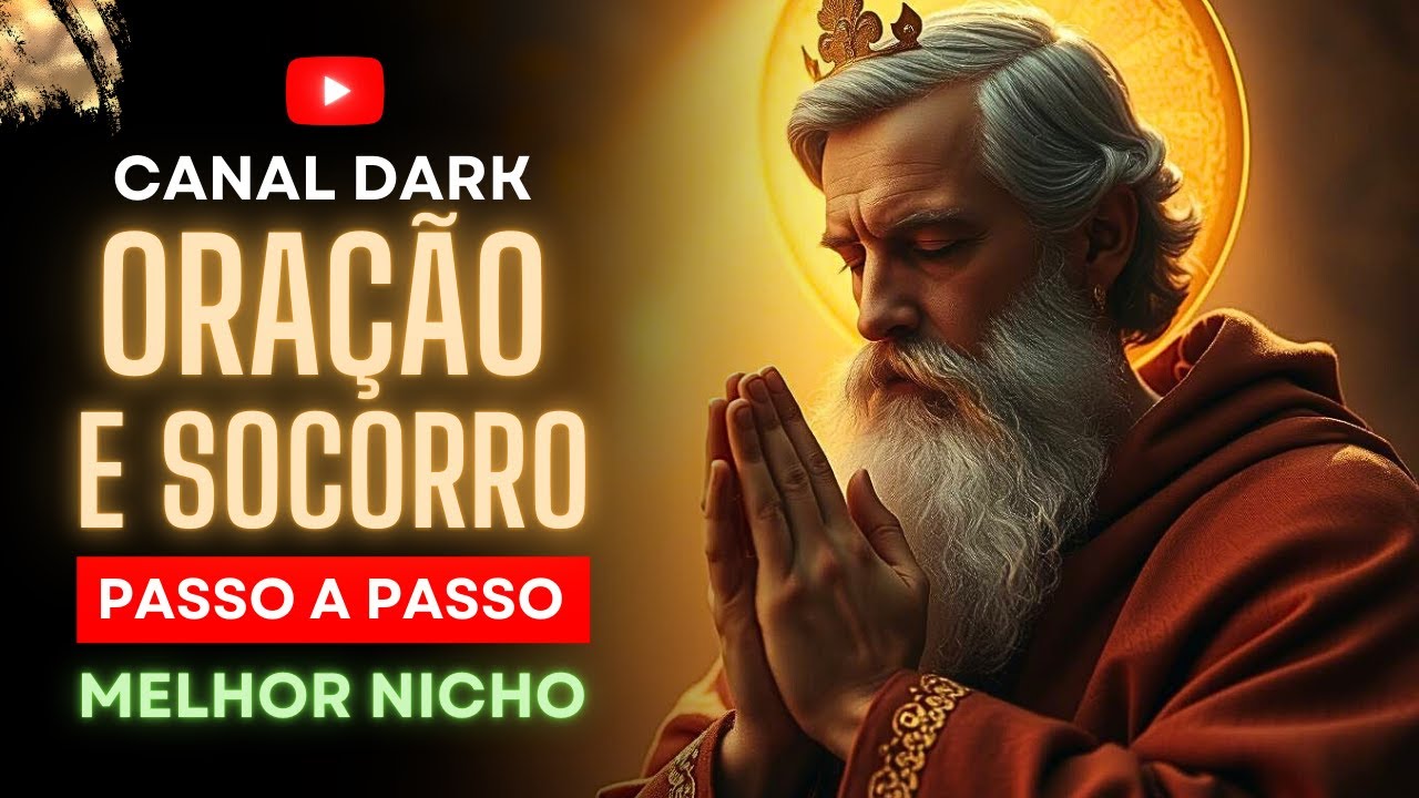 COMO CRIAR UM CANAL DARK DE ORAÇÃO PASSO A PASSO. MONETIZA RÁPIDO!
