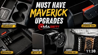 Ford Maverick Mods That Actually Make Sense! | Mabett Install + Review